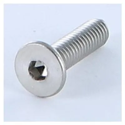 Produktbild von Metallschrauben Edelstahl A2 Innensechskant mit flachem Kopf M2,5 x 12 Gesamtgewinde Mikroschrauben