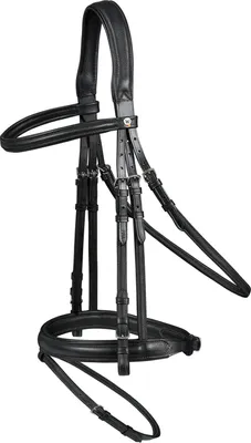 Produktbild von Waldhausen Trensenzaum X-Line Supersoft Schwarz XWB