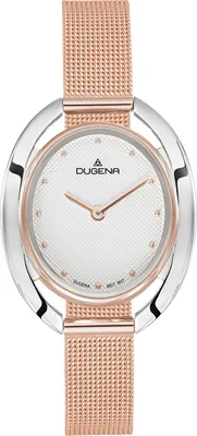 Produktbild von Dugena Damen-Armbanduhr 4460900 Oda, Quarz, Edelstahl, Milanaise, 3 bar