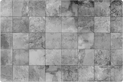 Produktbild von Küchenmatte 150x225 cm Vinylmatte Bodenmatte Dekoration - Kacheln Abstrakt