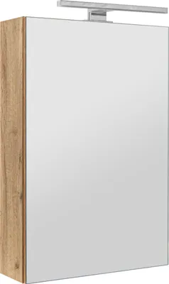 Zdjęcie produktu dla Szafka łazienkowa z lustrem oświetleniem lampką led lustrzana wisząca 40 cm
