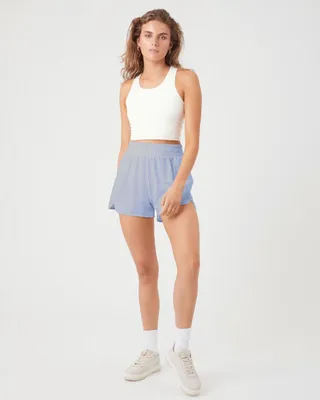 Produktbild von Björn Borg - Damen - Borg Slim Crop Tanktop - Weiß - Gr. L