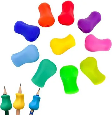Produktbild von Ergonomische Schrijfhulp für Kinder - 10 Stück - Schreibtischhilfe