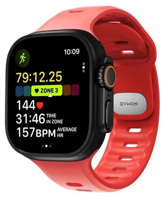 Image de Bracelet Tempo Nomad Apple Watch Ultra 49mm Rouge