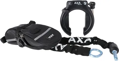 Image de AXA only Axa Kit antivol cadre Block Xxl + chaîne/sac