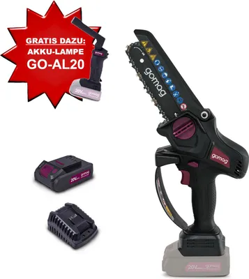 Produktbild von Gomag GO-GS150 Akku-Gehölzschneider Schnittlänge150mm 20V Brushless inkl Zubehör