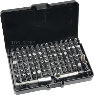 Obrázek produktu pro NEO TOOLS Šroubovací bity s rukojetí, sada 99 ks.