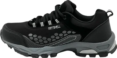 Produktbild von Venustein Herren Damen Wanderschuhe Trekkingschuhe Outdoorschuhe Boots 1812 , Schwarz, Größe 37