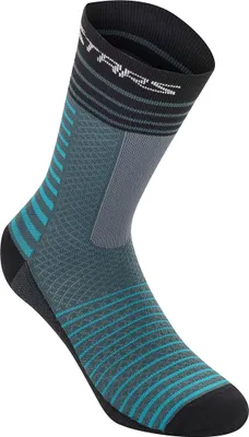Produktbild von Alpinestars Drop 19 Socken Farbe: Schwarz/Blau, Grösse: M