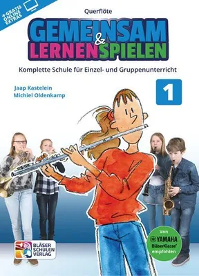 Produktbild von Gemeinsam lernen & spielen Band 1 (+Online Audio)für Bläserklasse (Blasorchester)
