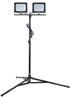 Immagine prodotto di Lampada da cantiere HBM a doppio LED con treppiede, 5000 K