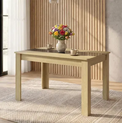 Produktbild von VCM VCM Esstisch, Holzwerkstoff Küchentisch H. 75 x B. 115 x T. 80 cm, kompakter Speisetisch für Küche & Essbereich, Tisch Disalo