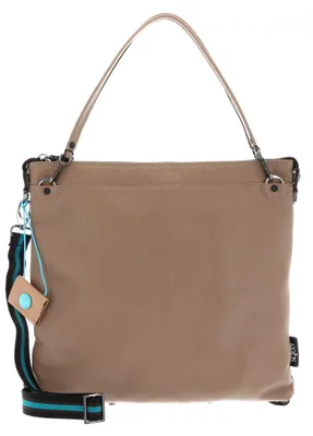 Produktbild von Gabs Leder Schultertasche Umhängetasche G16 Shoulder Bag Cappuccino hellbraun