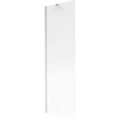Produktbild von Mexen Next Badewannen-Faltwand 1-teilig 60 x 150 cm, Streifen, gebürstetes Nickel - 895-060-000-00-09-97