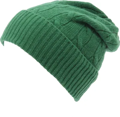 Productafbeelding van 4476AG damesmuts, groene wollen beanie van het merk VICOLO