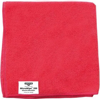 Produktbild von Unger MicroWipe 2000 rot 40x40cm