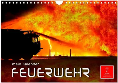 Produktbild von Feuerwehr - mein Kalender (Wandkalender 2026 DIN A4 quer), CALVENDO Monatskalender