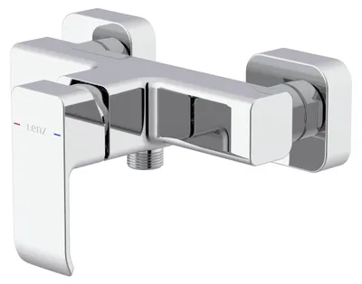 Image de Robinet d'évier en laiton avec finition chromée