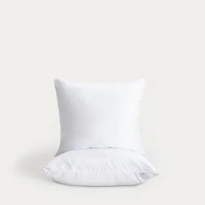 Zdjęcie produktu dla HOMLA Zestaw dwóch poszewek MAISY z mikrofibry białych 2*40x40 cm