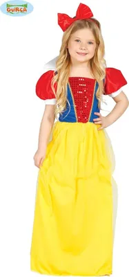 Produktbild von Maerchenkoenigin Kostuem Zaubertoene Blau Rot Gelb Prinzessinnen Kleid Karneval Fasching Feenfest Traumhaft Kinder Fantasie Abenteuer Geschichten, Größe: 110/116 Farbe: Gelb
