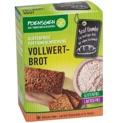 Produktbild von Poensgen Backmischung Vollwertbrot 500g