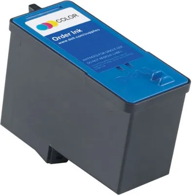 Produktbild von Original Dell 592-10306 / UK852 Tintenpatrone farbe, 150 Seiten, 30,81 Cent pro Seite - ersetzt Dell 59210306 / UK852 Druckerpatrone