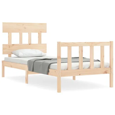 Immagine prodotto di vidaXL Letto in legno massiccio senza materasso 90x200 in legno di pino