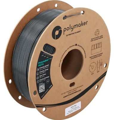 Produktbild von Polymaker PETG Dark Grey 1.75 mm 1KG