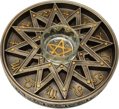 Immagine prodotto di Portacandela Pentagramma per una candela da tè