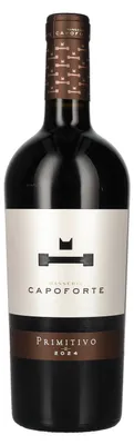Image de Masseria Capoforte Primitivo Salento Red IGT 2024 15% Vol. 0,75l