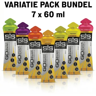 Produktbild von Science in Sport GO Isotonic Energy Gel Mix 15 x 60 ml
