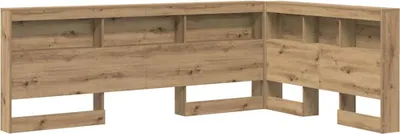 Obrázek produktu pro Úložné čelo Artisan dub 120 cm materiál na bázi dřeva