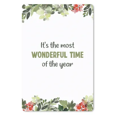 Produktbild von MuchoWow® Mauspad Mousepad Weihnachten - Zitate - Pflanzen 18x27 cm - Mousepads - Maus Mat - Pad - Mausunterlage