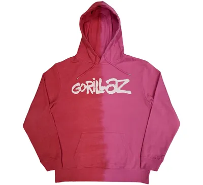 Obrázek produktu pro Gorillaz Two-Tone Brush Logo (Wash Collection) Red L Mikina
