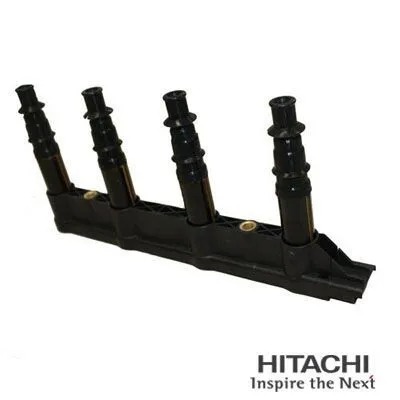 Produktbild von HITACHI 2503854 Zündspule passend für PEUGEOT 207 (WA, WC) 206 Schrägheck (2A/C) 307 (3A/C) für CITROËN C3 I Schrägheck (FC, FN)