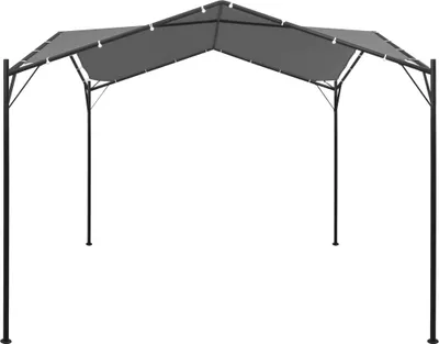 Produktbild von vidaXL Gartenpavillon Anthrazit 4x4 m