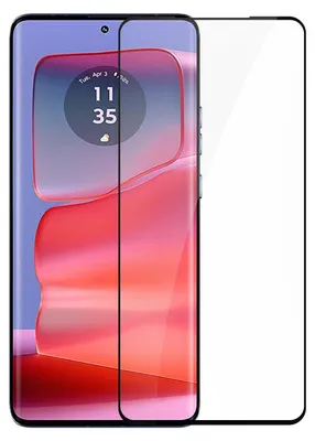 Image de Cadorabo verre de protection blindé pour Motorola Moto Edge 50 Pro film de protection en ultra-clair coque amicale - verre trempé (Tempered) film de protection de dipslay en 9H dureté anti-rayures
