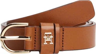 Produktbild von Tommy Hilfiger Damen Gürtel Essential Effortless 2,5 cm Ledergürtel, Braun (Cognac), 85 cm – Brown (Cognac)