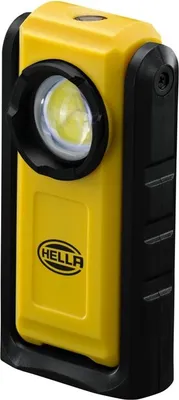 Imagen del producto de Linterna portátil universal de 5 V con LED y batería de 2.000 mAh, marca HELLA, compatible con vehículos SCANIA