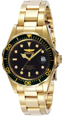 Obrázok produktu pre Invicta Pro Diver 8936 Pánske hodinky - Quartzový strojček - Nerezová oceľ s čiernym ciferníkom - 37 mm
