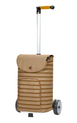 Produktbild von Andersen SHOPPER MANUFAKTUR Einkaufstrolley Unus Shopper Eske Brown beige 75cm