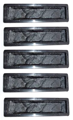 Produktbild von 5 Gießformen für Wandklinker-Schieferstruktur 320/1