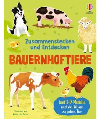 Obrázek produktu pro Zusammenstecken und Entdecken: Bauernhoftiere