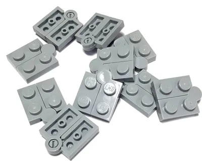 Immagine prodotto di 10x Cerniera LEGO grigio chiaro (2429c01)