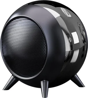 Produktbild von Kabelloser Bluetooth-Lautsprecher, Mini-Subwoofer für den Schreibtisch, zweikanaliger Hochleistungs-/HiFi-Klang, hochwertiges Metallgehäuse