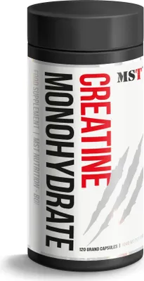 Zdjęcie produktu dla MST - Monohydrat kreatyny (120 kapsułek)