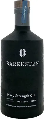Produktbild von Bareksten Navy Strength Gin 700ml 58% Vol.
