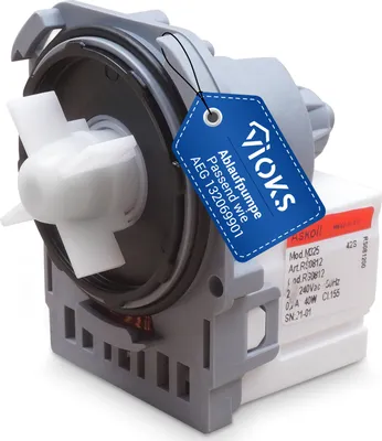 Produktbild von Ablaufpumpe passend wie AEG 132069901/8 Laugenpumpe für Pumpenmotor Waschmaschine