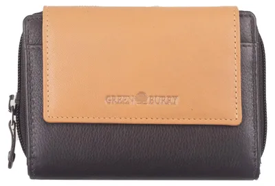 Zdjęcie produktu dla Greenburry Nappa portfel ochrona RFID skóra 14 cm
