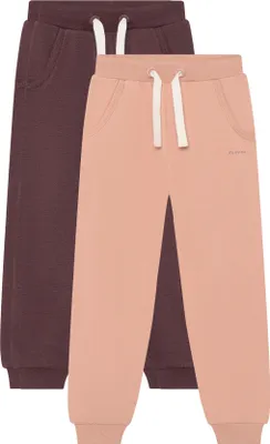 Produktbild von MINYMO MIGirls - Sweat pant (2-pack) Mädchen Sweathose Jogger Hose Pants Baumwollmischung regular fit